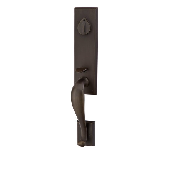 Emtek Medium Bronze Handleset, 3025CDMBLH 3025CDMBLH - main